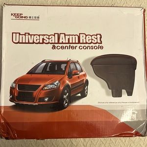 Universal arm rest and center console for car